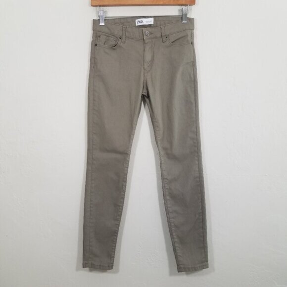 Zara Skinny Pants Stretch Size 4 - Picture 1 of 5